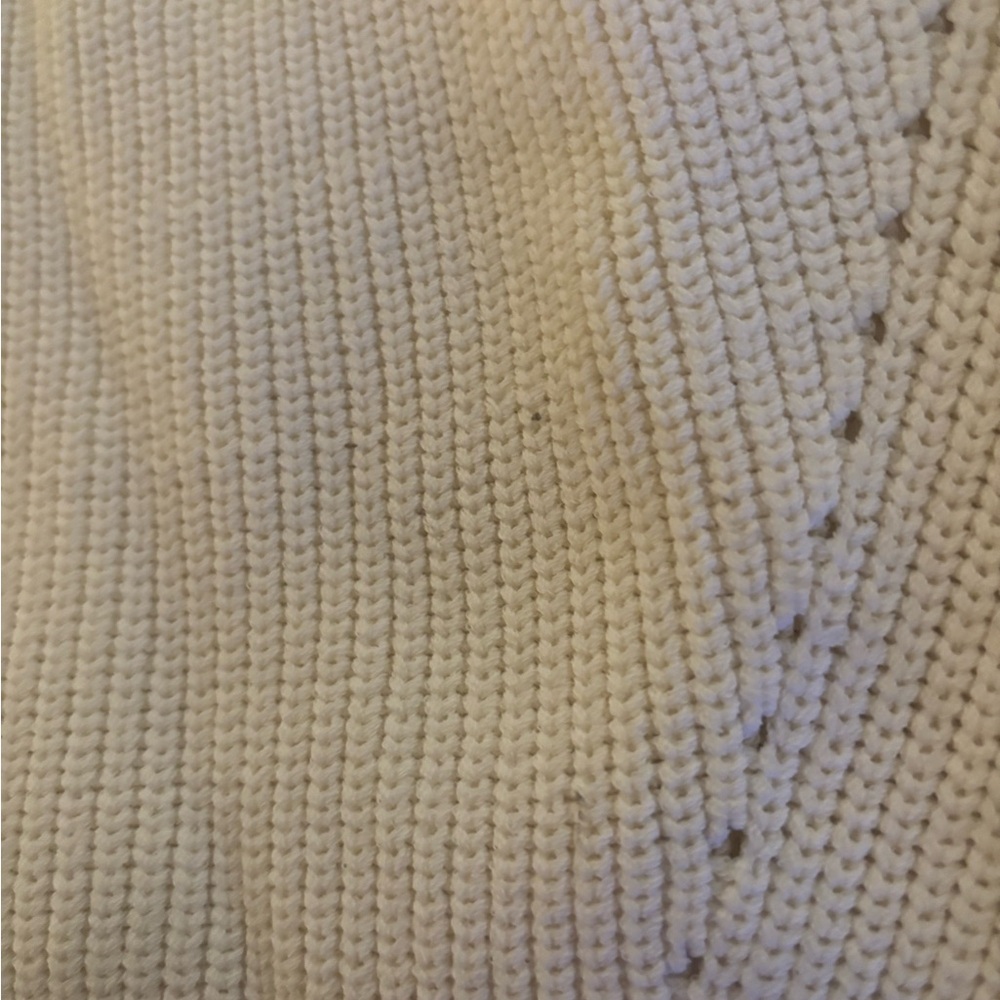 NWT Ivory Knit sweater + blouse Combo - Picture 9 of 10